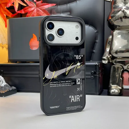 ストリートブランドデザイン MagSafe 対応 iPhone ケース ナイキ風 ステューシー風 3 デザイン展開