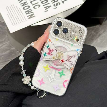 ルイビトン iphone18ケース クリア 透明