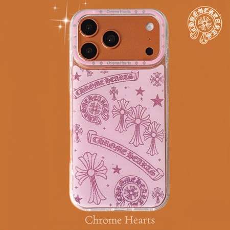 クロームハーツiphone18グリッター 携帯ケース