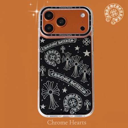 クロームハーツiphone18グリッター 携帯ケース